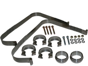 Montagesatz für Heckauspuff. Porsche 993 - 93.301KIT, 1621700510